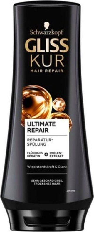 Gliss Ultimate Repair Odżywka do Włosów 200 ml DE