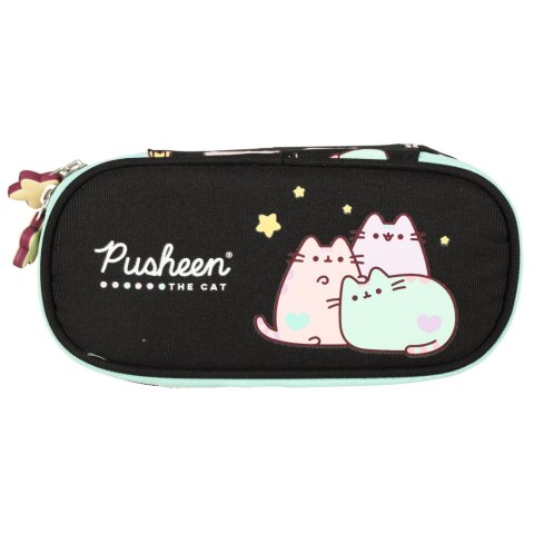 Piórnik szkolny usztywniany saszetka z klapką Pusheen Pastel