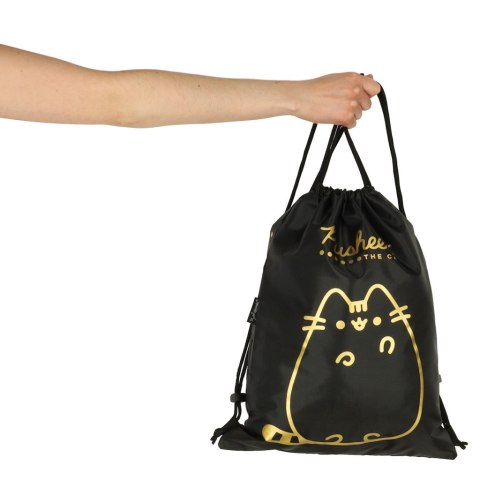 Worek na buty obuwie wf dla dzieci Pusheen Gold