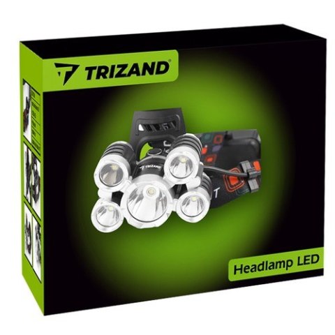 Latarka czołowa 5 x LED T6 CREE