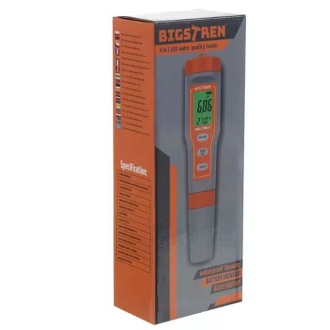 Tester jakości wody 4w1 LED Bigstren 23534