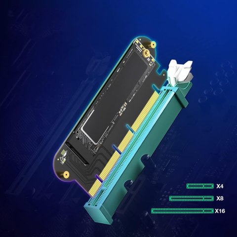 AK342 Adapter pci-e x16 - m.2 nvme