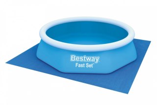 Mata pod basen ogrodowy 244cm/8FT BESTWAY 274x274cm