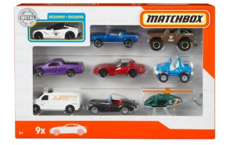 Matchbox Samochodziki 9-pak mix