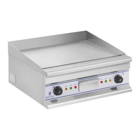 Gładka płyta grillowa grill elektryczny do smażenia 60cm 400V Royal Catering RCG 60S