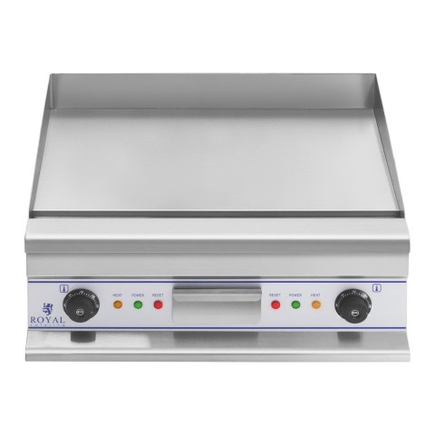 Gładka płyta grillowa grill elektryczny do smażenia 60cm 400V Royal Catering RCG 60S