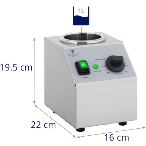 Podgrzewacz do butelek sosów na ciepło 1x1L 40-90C 175W