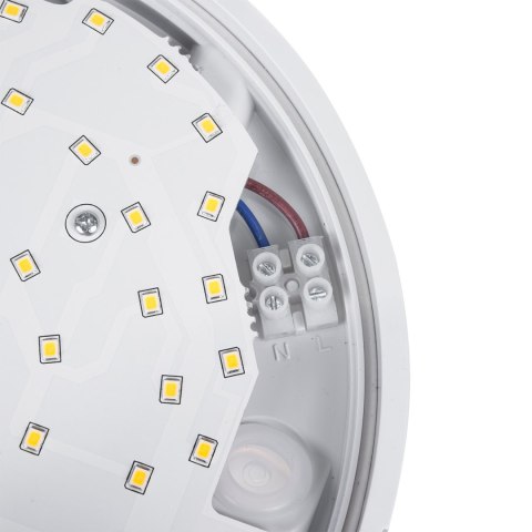 Lampa LED z sensorem ruchu MCE291 W biała