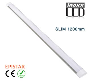 Lampa liniowa natynkowa panel led slim 120cm 36w 4000k neutralna