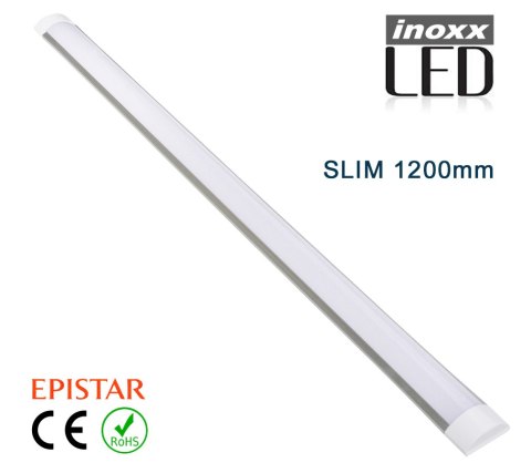 Lampa liniowa natynkowa panel led slim 120cm 36w 4000k neutralna