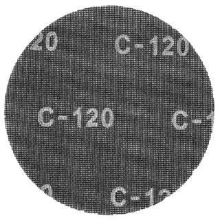 Siatka ścierna na rzep, 225 mm, K120, do szlifierki 59G260, 59G264, 59G265,10 szt.