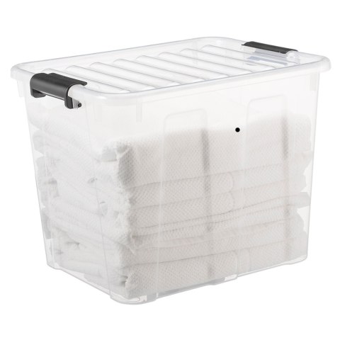 Pojemnik z pokrywą Plast Team Home Box 40L