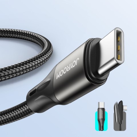 Kabel do szybkiego ładowania i transmisji danych USB-C USB-C PD 60W 2m czarny