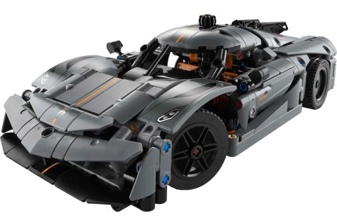 42173 - LEGO Technic - Szary hipersamochód Koenigsegg Jesko Absolut