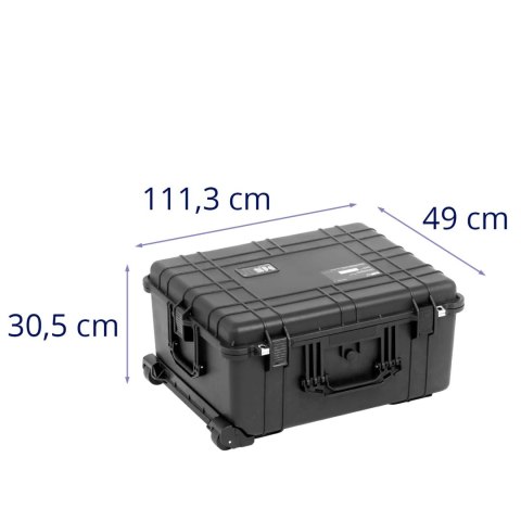 Walizka transportowa ochronna na kółkach 62.5 x 50 x 30.5 cm 72 l