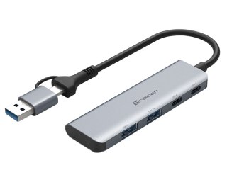 ADAPTER TRACER A-5, USB Type-C do USB-A, 2x USB-A + 2x USB-C