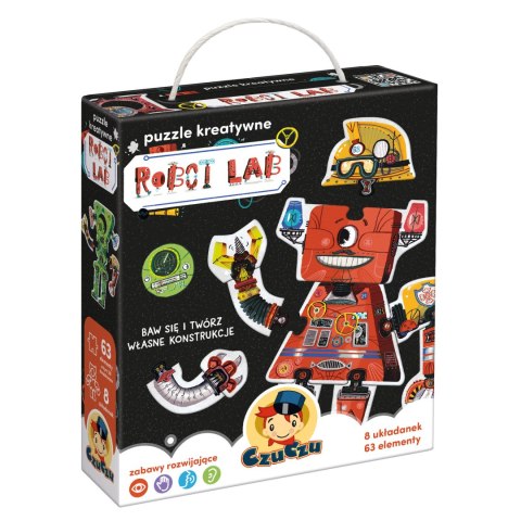 CzuCzu: CzuCzu Puzzle kreatywne Robot Lab 3+