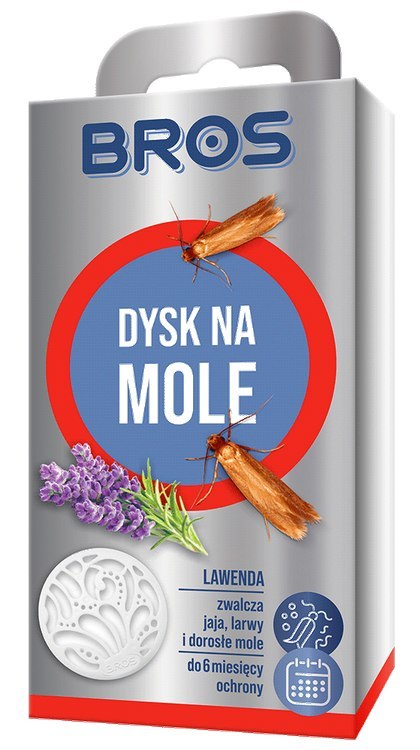 BROS - dysk na mole lawenda - 5 szt.