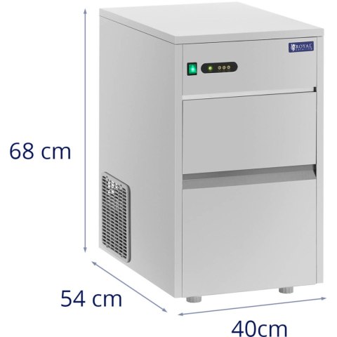 Barowa kostkarka maszyna do kostek lodu 25 kg/dzień 7 kg 220 W