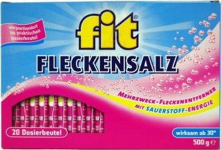 Fit Fleckensalz Sól na Plamy 20 x 25 g