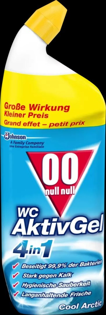 Nul nul WC Aktiv Gel 4in1 Cool Arctic 750 ml