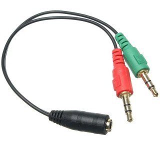 AK268A Adapter kabel mini jack słuchawki