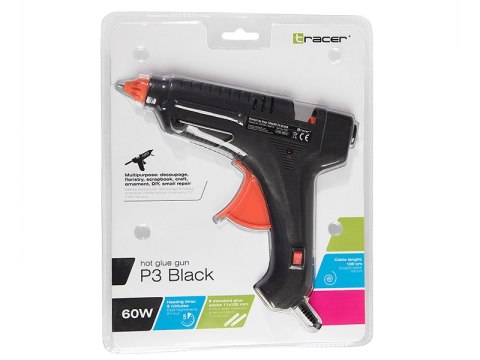 Pistolet do kleju TRACER P3 BLACK