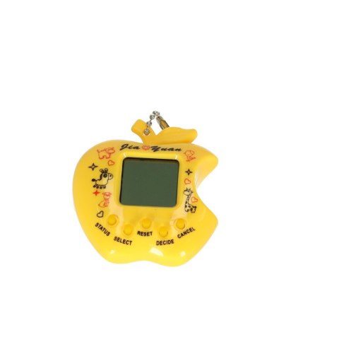 Tamagotchi gra elektroniczna dla dzieci jabłko żółte