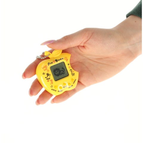 Tamagotchi gra elektroniczna dla dzieci jabłko żółte