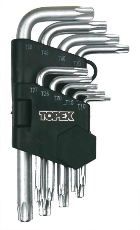 KLUCZE TORX 9 SZTUK T10-T50MM