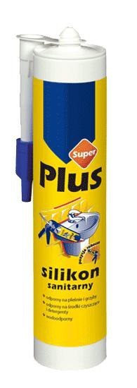 SILIKON SUPER PLUS SANITARNY 280ML BEZBARWNY