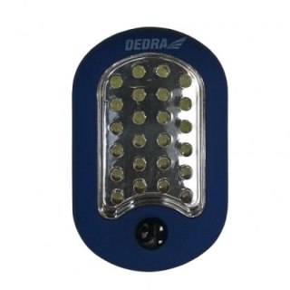 LATARKA LED 24 + 3 OWALNA Z BATERIAMI