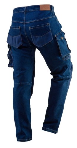 SPODNIE ROBOCZE DENIM, ROZMIAR XXL