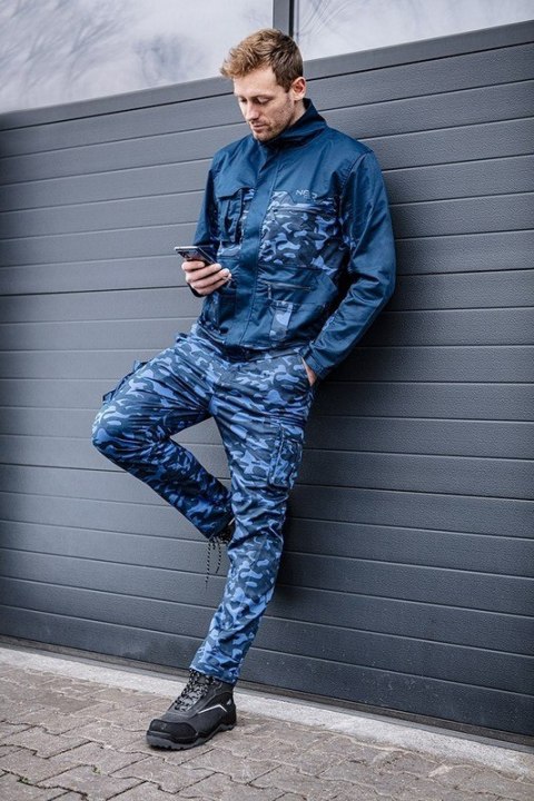 BLUZA ROBOCZA CAMO NAVY, ROZMIAR S