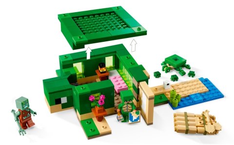 21254 - LEGO Minecraft - Domek na plaży żółwi