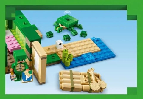 21254 - LEGO Minecraft - Domek na plaży żółwi