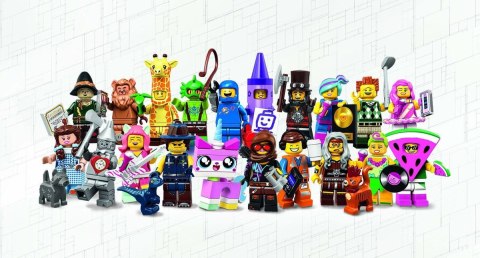 71023 - LEGO Minifigures - THE LEGO MOVIE 2 - Komplet 20 szt.