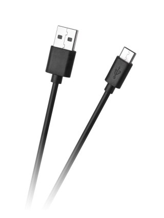 Kabel USB - USB typu C 1m Czarny