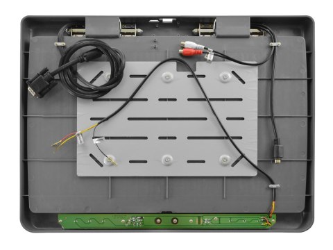 Monitor podwieszany podsufitowy LCD 19cali cali LED FM IR VGA... (NVOX RF1980 GR)