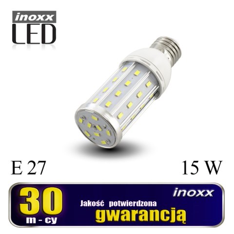 Żarówka e27 led corn 15w metalowa 4000k neutralna