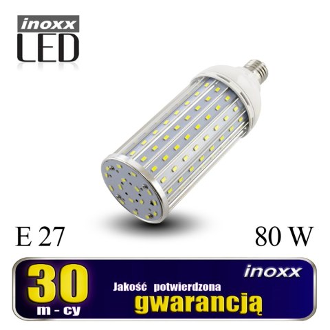 Żarówka e27 led corn 80w metalowa 6000k zimna