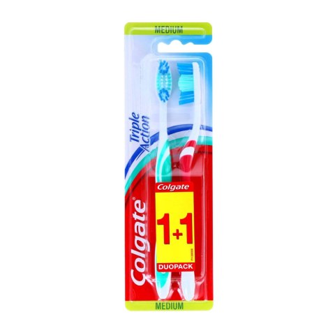 Colgate Triple Action Szczoteczka do Zębów 2 szt.