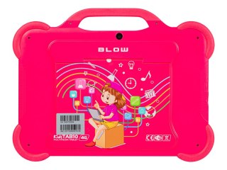 79-067# Tablet kidstab10 4g blow 4/64gb różowe etui