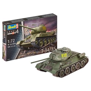 Revell - Pojazd 1:72 T-34/85