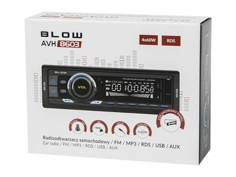 78-228# Radio blow avh-8603 rds mp3/usb/micro sd/bluetooth