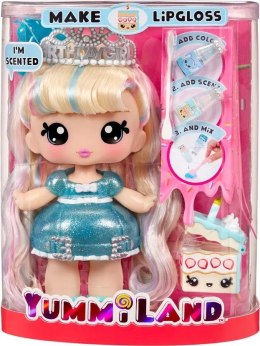 120742EUC Yummiland Large Doll + Lipgloss Pet- Callie Birthday Cake