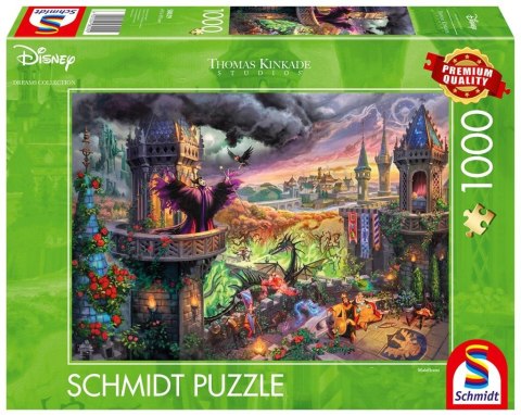 Puzzle 1000 Thomas Kinkade, Czarownica Disney