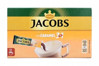 WYPRZEDAŻ Jacobs Cafe Caramel 3 in 1 10 szt.