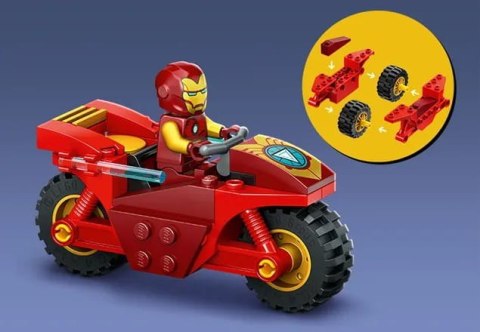 76287 - LEGO Super Heroes - Iron Man z motocyklem i Hulk