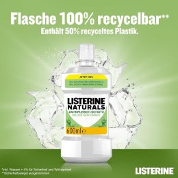 Listerine Naturals Mild Mint Płyn do Płukania Jamy Ustnej 600 ml